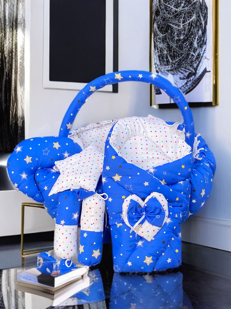 7 Piece Cotton Baby Nest Set – Soft & Comfortable | Me & Mom – 30% Off