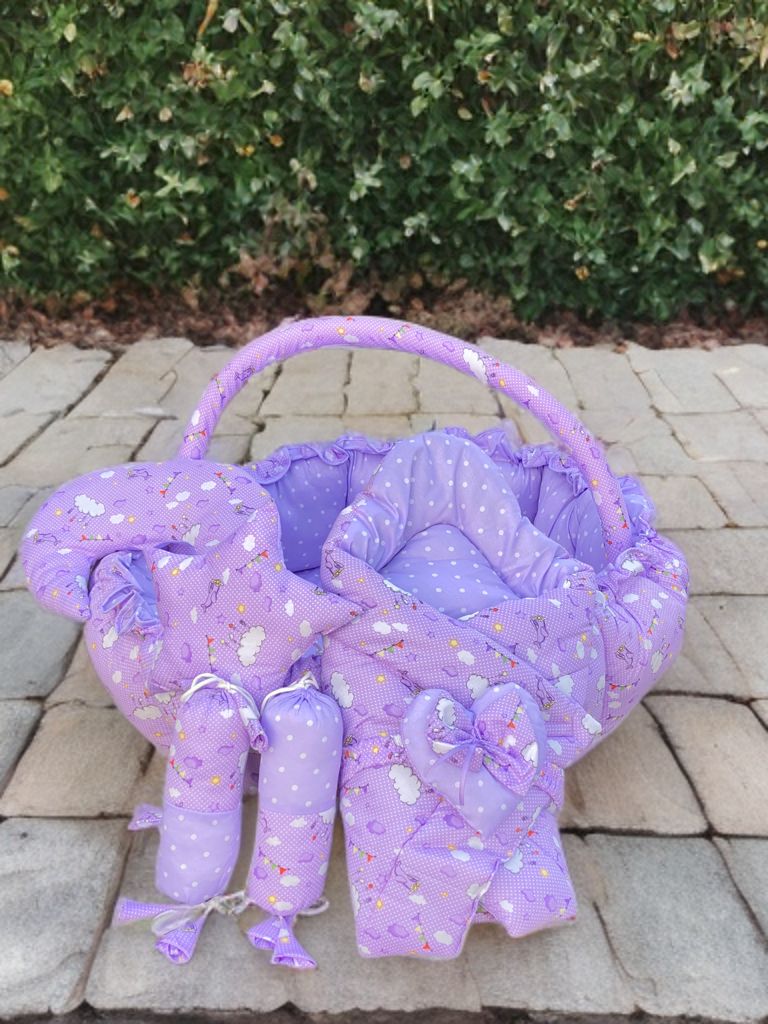 7 Piece Cotton Baby Nest Set – Soft & Comfortable | Me & Mom – 30% Off